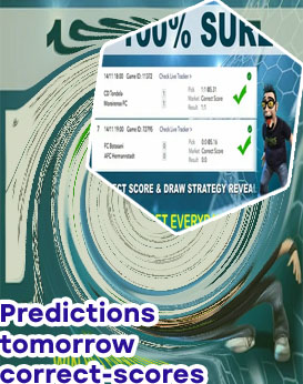 Weekend correct scores